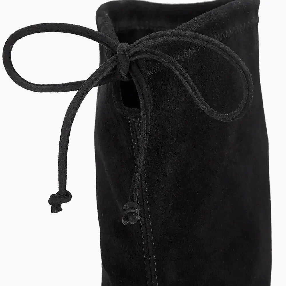 Stuart Weitzman Highland Stretch-Leather Over-the-Knee (sz 6)